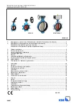 KSB BOAX-B Operating Instructions Manual preview