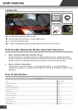 Preview for 4 page of KT SOLAR KT70743 User Manual