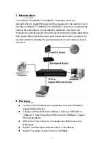 Preview for 2 page of KTI Networks Gigabit Ethernet Switches User Manual