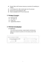 Preview for 3 page of KTI Networks Gigabit Ethernet Switches User Manual