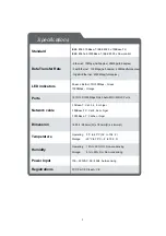 Preview for 5 page of KTI Networks Gigabit Ethernet Switches User Manual