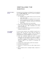 Preview for 13 page of KTI Networks KGS-2800 Installation Manual