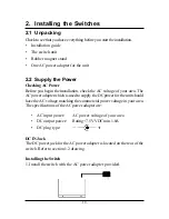 Preview for 10 page of KTI Networks KS-115FM Installation Manual