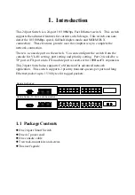 Preview for 5 page of KTI Networks KS-324F Installation Manual