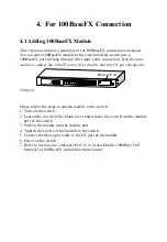 Preview for 9 page of KTI Networks KS-324F Installation Manual