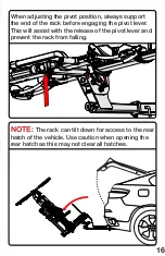 Preview for 16 page of Kuat Racks NV 2.0 User Manual