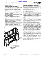 Preview for 19 page of Kubota AP-PFL5548 Operator'S Manual