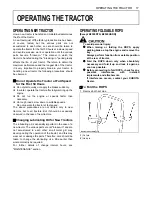 Preview for 33 page of Kubota B2320 Operator'S Manual