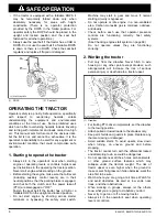 Preview for 12 page of Kubota B2401DT Operator'S Manual