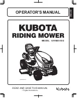 Preview for 4 page of Kubota GR1600-ID-2 Operator'S Manual