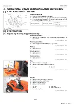 Preview for 218 page of Kubota GR1600EU Workshop Manual