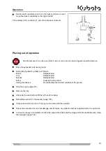 Preview for 94 page of Kubota KX 016-4 Operating Instructions Manual