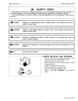 Preview for 3 page of Kubota M9540 Workshop Manual