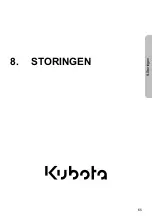 Preview for 65 page of Kubota RT270 Manual