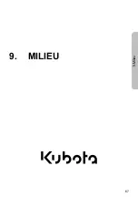 Preview for 67 page of Kubota RT270 Manual