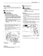 Preview for 65 page of Kubota Super Series 2 KX 91-3 Operator'S Manual