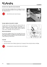 Preview for 52 page of Kubota U17-3a Operating Instructions Manual