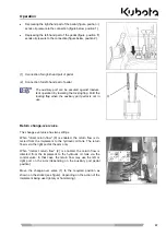 Preview for 67 page of Kubota U17-3a Operating Instructions Manual