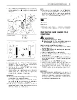 Preview for 47 page of Kubota U35-4 Operator'S Manual