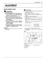 Preview for 74 page of Kubota Z121S-AU Operator'S Manual