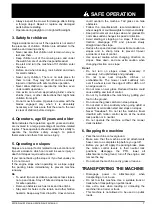 Preview for 10 page of Kubota Z231BR-AU Operator'S Manual