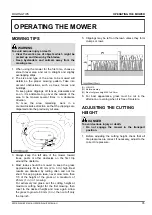 Preview for 38 page of Kubota Z231BR-AU Operator'S Manual