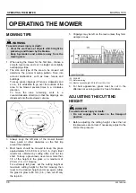 Preview for 39 page of Kubota Z231KW-AU Operator'S Manual