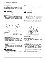 Preview for 43 page of Kubota ZD1011-AU Operator'S Manual