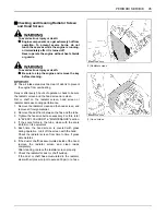 Preview for 64 page of Kubota ZD1011-AU Operator'S Manual