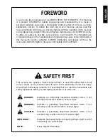 Preview for 3 page of Kubota ZD221 Operator'S Manual