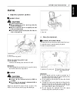 Preview for 38 page of Kubota ZD221 Operator'S Manual