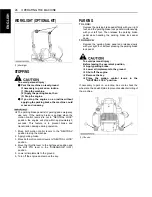 Preview for 43 page of Kubota ZD221 Operator'S Manual