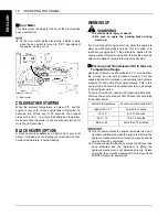 Preview for 36 page of Kubota ZD326 Operator'S Manual