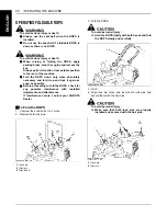 Preview for 40 page of Kubota ZD326 Operator'S Manual