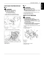 Preview for 61 page of Kubota ZD326 Operator'S Manual