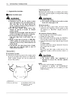 Preview for 33 page of Kubota ZG123S-AU Operator'S Manual