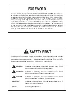 Preview for 3 page of Kubota ZG327A-AU Operator'S Manual