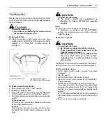 Preview for 40 page of Kubota ZG327A-AU Operator'S Manual