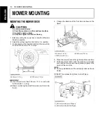 Preview for 27 page of Kubota ZG332 Operator'S Manual