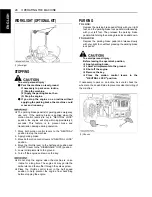 Preview for 45 page of Kubota ZG332 Operator'S Manual