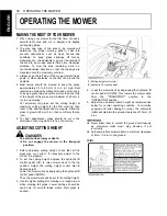 Preview for 47 page of Kubota ZG332 Operator'S Manual