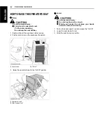 Preview for 59 page of Kubota ZG332 Operator'S Manual