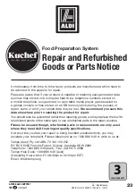 Preview for 23 page of Kuchef GTM-8216 Instruction Manual