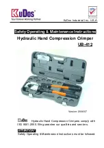 Preview for 2 page of KUDOS HYCP-400 Safety Operating & Maintenance Instructions