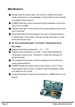 Preview for 13 page of KUDOS HYCP-400 Safety Operating & Maintenance Instructions