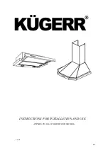 Preview for 27 page of Kugerr D100 60 Instructions For Installation And Use Manual