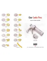 Preview for 1 page of Kuhn Rikon Clear Cookie Press Instructions & Recipes