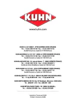 Preview for 44 page of KUHN EL22 Operator'S Manual