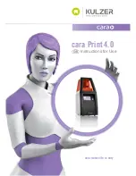 Kulzer cara Print 4.0 Instructions For Use Manual preview