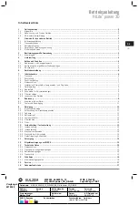 Preview for 3 page of Kulzer HiLite power 3D Operating Instructions Manual